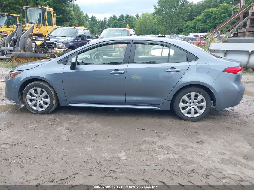 2022 TOYOTA COROLLA LE - JTDEPMAE7NJ217615