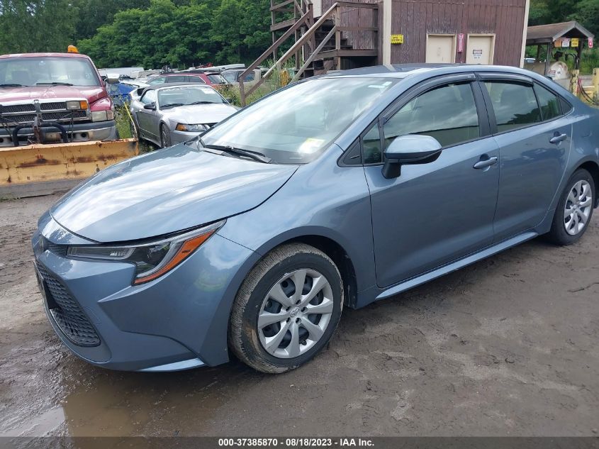 2022 TOYOTA COROLLA LE - JTDEPMAE7NJ217615