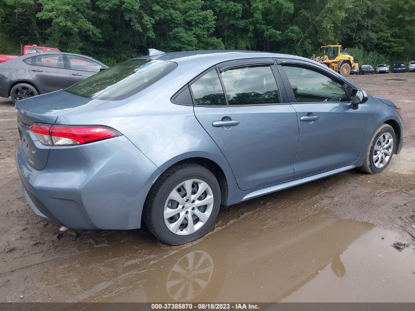 2022 TOYOTA COROLLA LE - JTDEPMAE7NJ217615