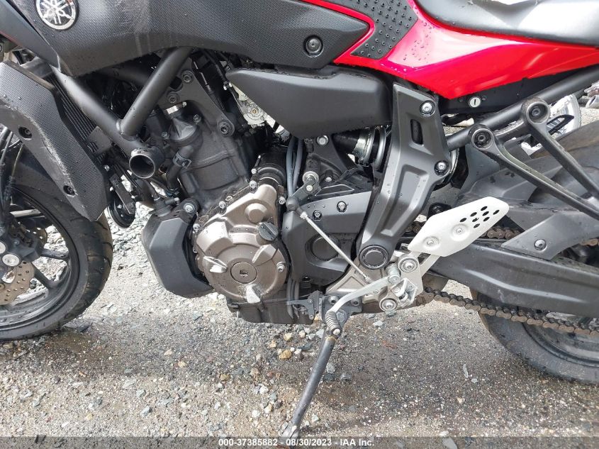 2017 YAMAHA FZ07A JYARM20E3HA000546