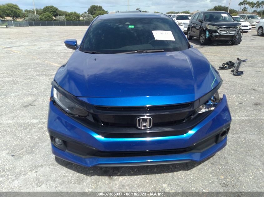 2021 HONDA CIVIC SEDAN SPORT - 2HGFC2F84MH509991