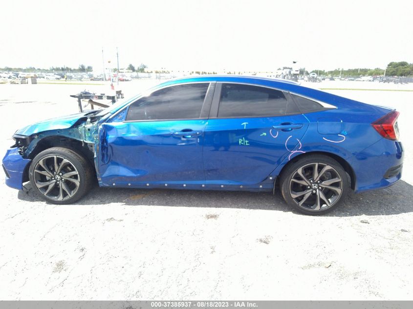 2021 HONDA CIVIC SEDAN SPORT - 2HGFC2F84MH509991