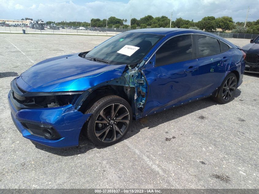 2021 HONDA CIVIC SEDAN SPORT - 2HGFC2F84MH509991