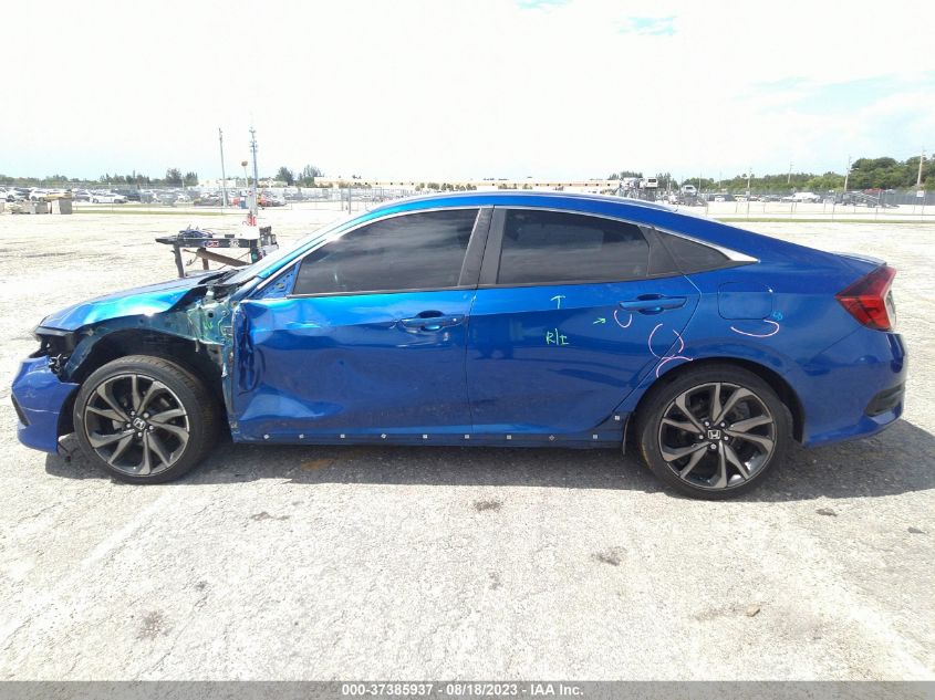 2021 HONDA CIVIC SEDAN SPORT - 2HGFC2F84MH509991