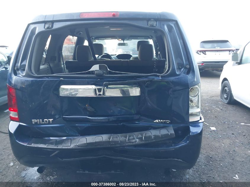 2014 HONDA PILOT LX - 5FNYF4H25EB050318