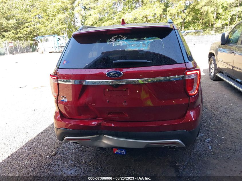 2017 FORD EXPLORER XLT - 1FM5K7D86HGC17639