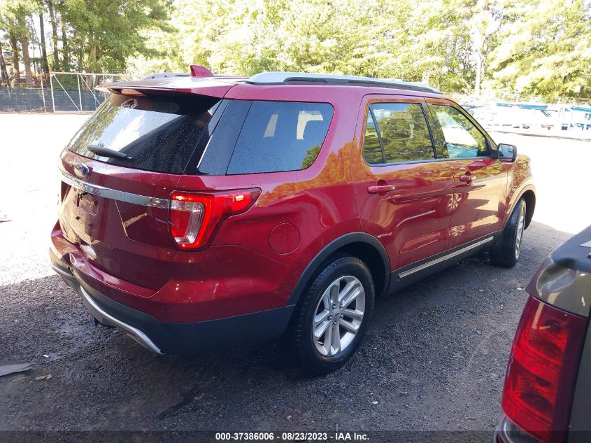 2017 FORD EXPLORER XLT - 1FM5K7D86HGC17639