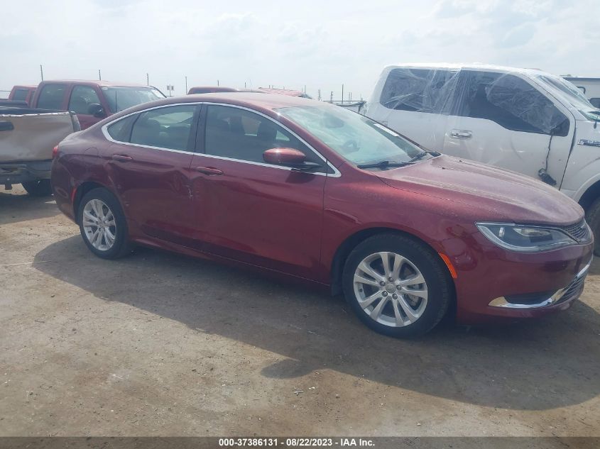 2016 CHRYSLER 200 LIMITED - 1C3CCCAB0GN151685