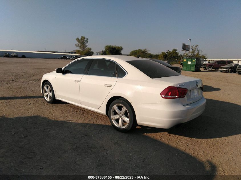 2014 VOLKSWAGEN PASSAT SE - 1VWBS7A38EC092904
