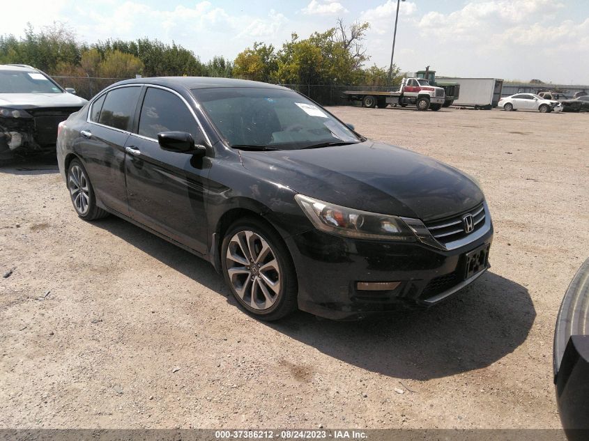 2014 HONDA ACCORD SEDAN SPORT - 1HGCR2F54EA082755