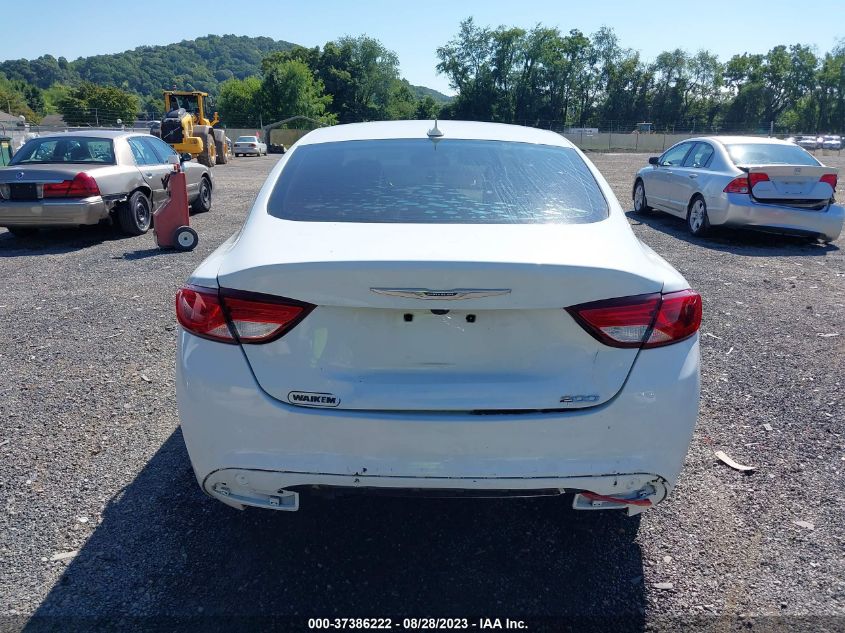2016 CHRYSLER 200 LIMITED PLATINUM - 1C3CCCAB6GN188708