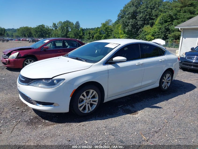 2016 CHRYSLER 200 LIMITED PLATINUM - 1C3CCCAB6GN188708