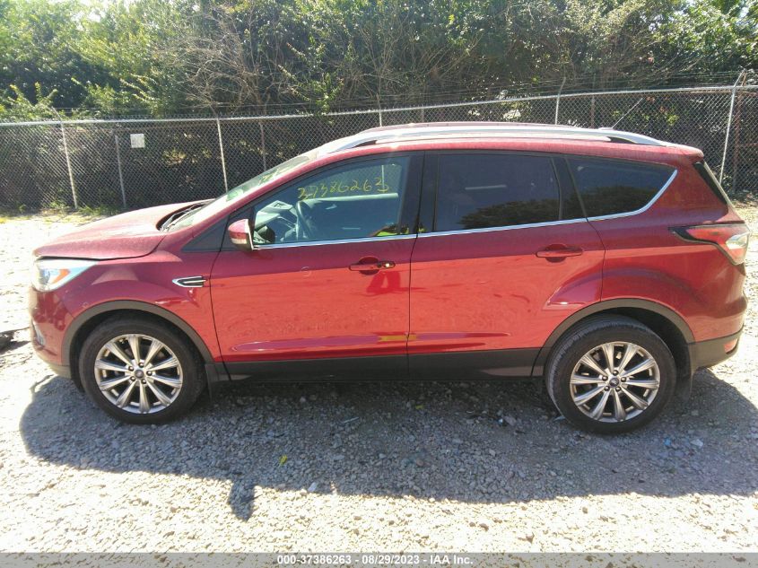 2017 FORD ESCAPE TITANIUM - 1FMCU0JD4HUD74842