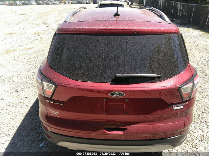 2017 FORD ESCAPE TITANIUM - 1FMCU0JD4HUD74842