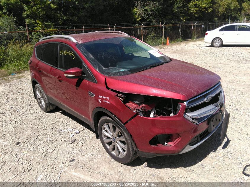 2017 FORD ESCAPE TITANIUM - 1FMCU0JD4HUD74842