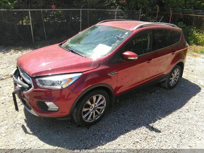 2017 FORD ESCAPE TITANIUM - 1FMCU0JD4HUD74842