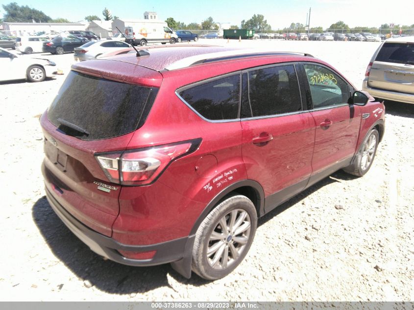 2017 FORD ESCAPE TITANIUM - 1FMCU0JD4HUD74842