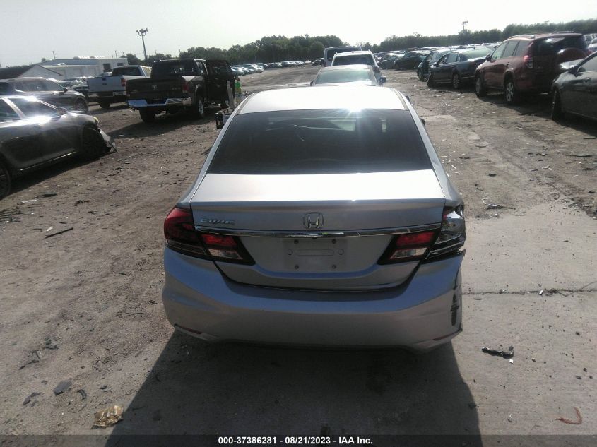 2015 HONDA CIVIC SEDAN SE - 19XFB2F72FE071088