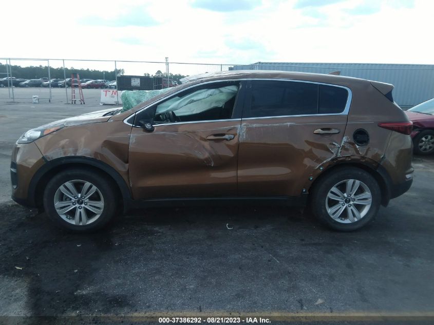 2018 KIA SPORTAGE LX - KNDPM3AC5J7463791