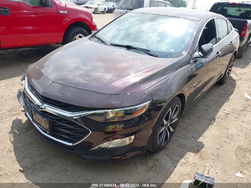 2021 CHEVROLET MALIBU RS - 1G1ZG5ST2MF037084