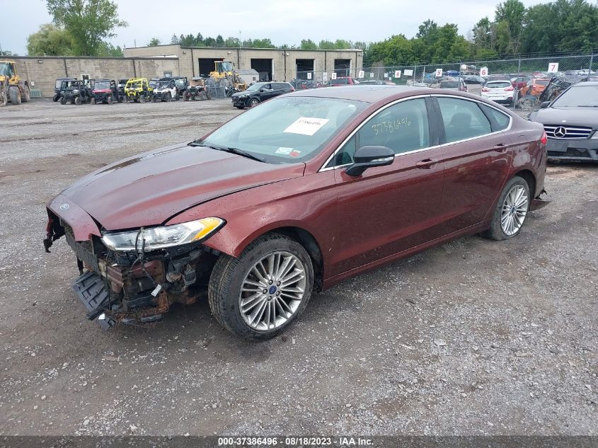 2016 FORD FUSION SE - 3FA6P0T93GR373761