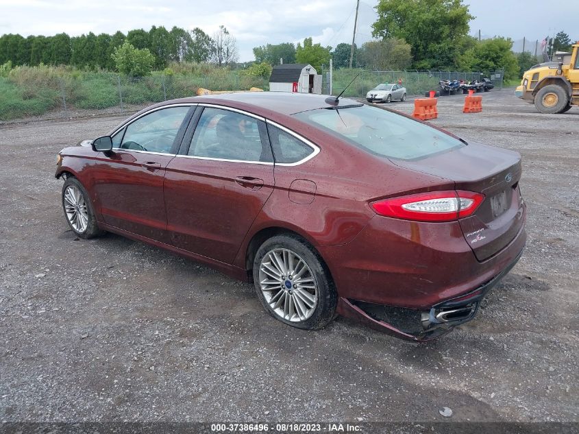 2016 FORD FUSION SE - 3FA6P0T93GR373761