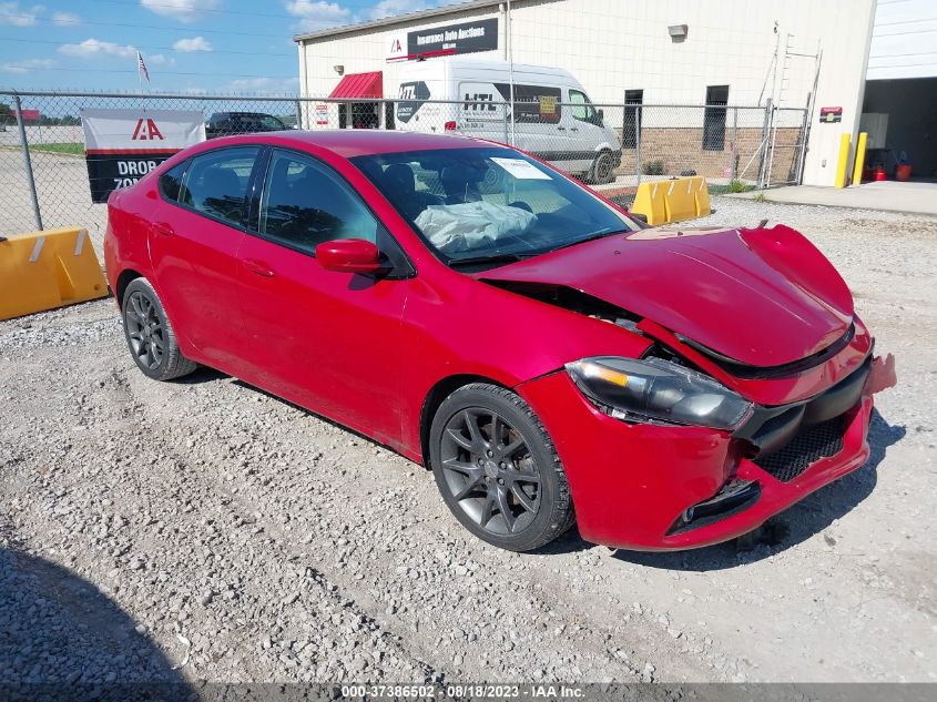 2016 DODGE DART SXT - 1C3CDFBB7GD503616