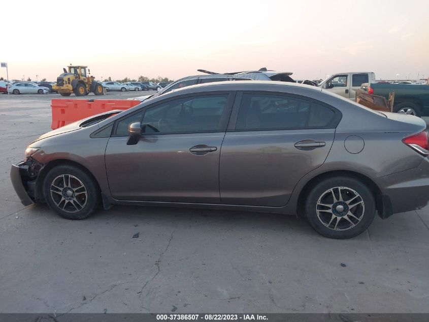 2014 HONDA CIVIC SEDAN LX - 19XFB2F5XEE029085