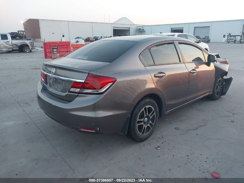 2014 HONDA CIVIC SEDAN LX - 19XFB2F5XEE029085