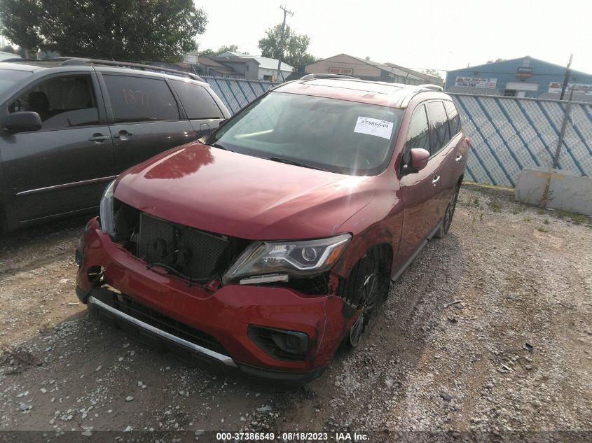 2017 NISSAN PATHFINDER S - 5N1DR2MN6HC900822