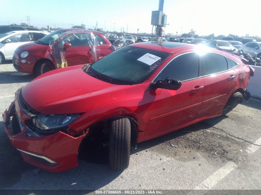 2019 HONDA CIVIC SEDAN EX-L - 2HGFC1F75KH650650