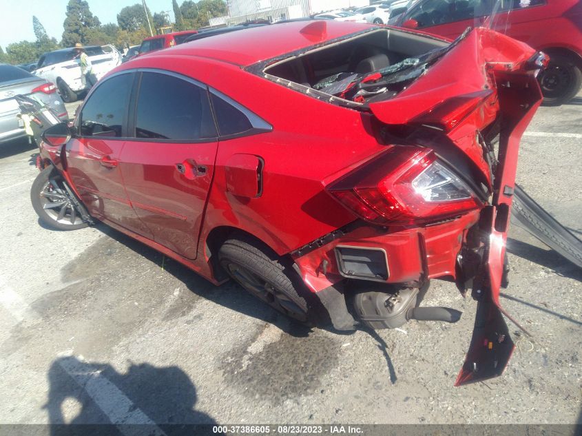 2019 HONDA CIVIC SEDAN EX-L - 2HGFC1F75KH650650