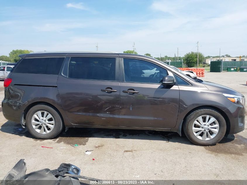 2016 KIA SEDONA LX - KNDMB5C19G6146529