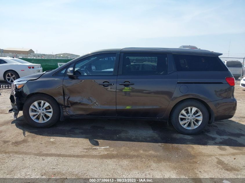 2016 KIA SEDONA LX - KNDMB5C19G6146529
