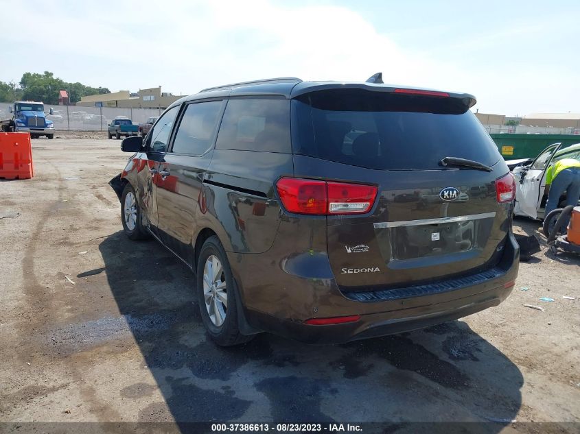 2016 KIA SEDONA LX - KNDMB5C19G6146529