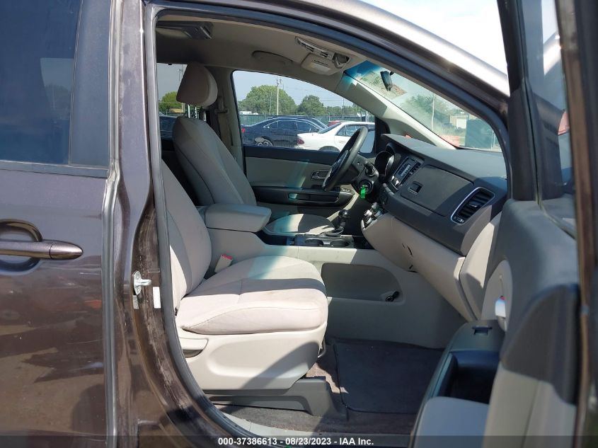 2016 KIA SEDONA LX - KNDMB5C19G6146529