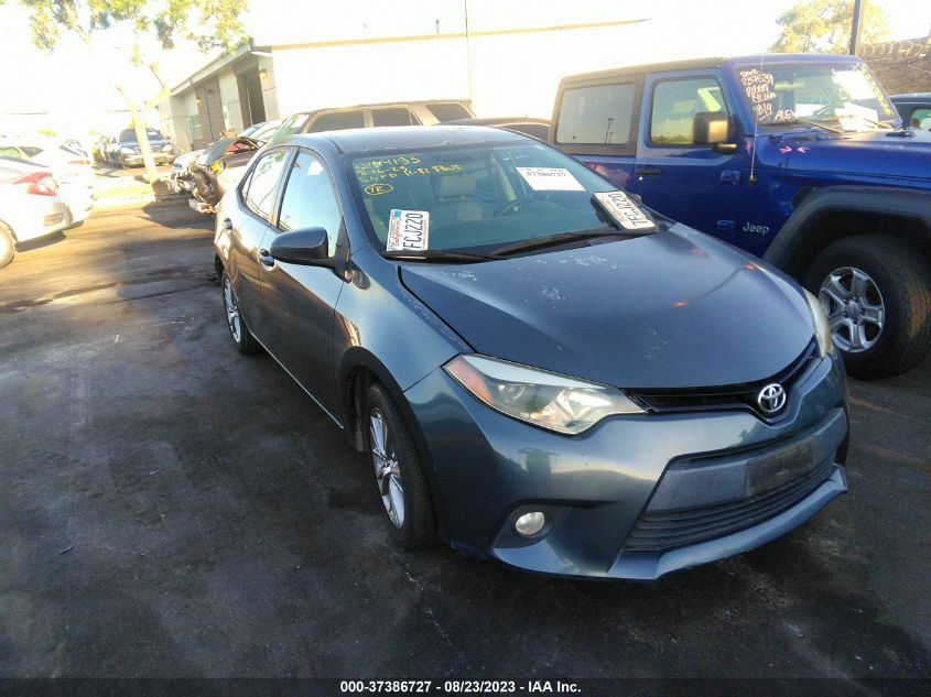 2014 TOYOTA COROLLA LE - 5YFBURHE8EP101513