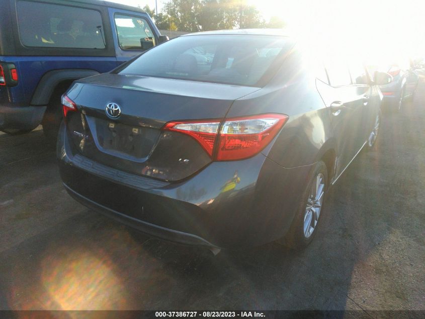 2014 TOYOTA COROLLA LE - 5YFBURHE8EP101513