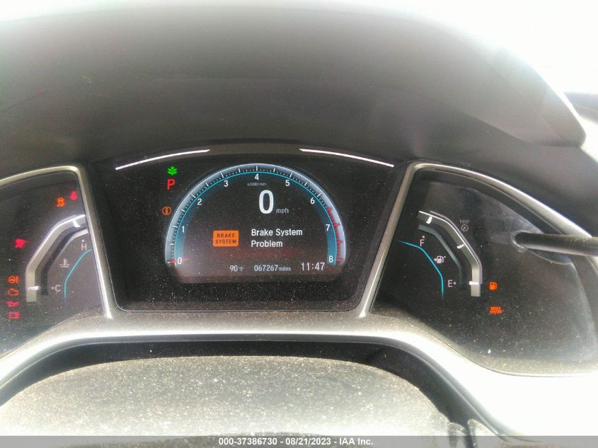 2017 HONDA CIVIC SEDAN EX-T - 19XFC1F37HE203303