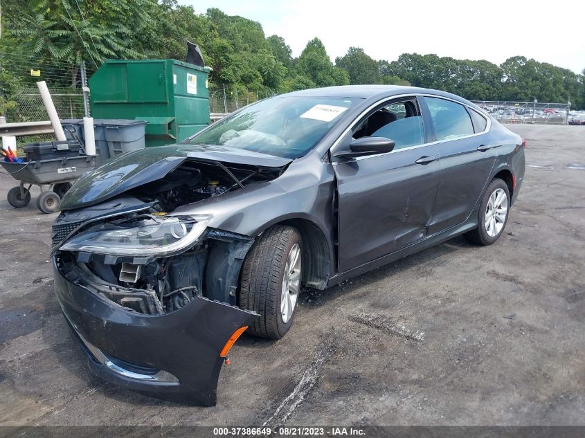 2015 CHRYSLER 200 LIMITED - 1C3CCCAB0FN580453