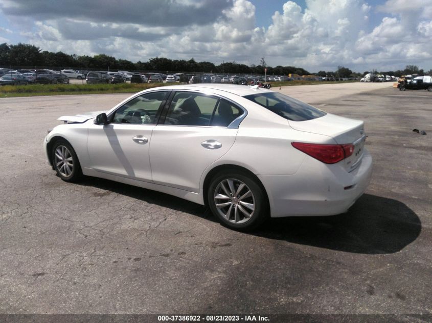 2016 INFINITI Q50 3.0T PREMIUM - JN1EV7AR3GM341234