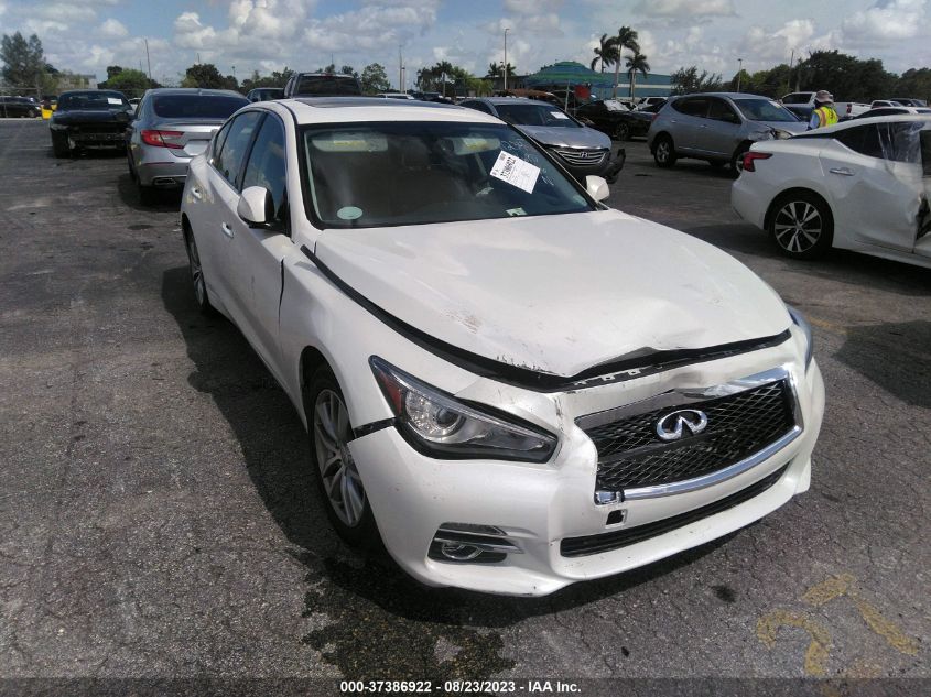 2016 INFINITI Q50 3.0T PREMIUM - JN1EV7AR3GM341234