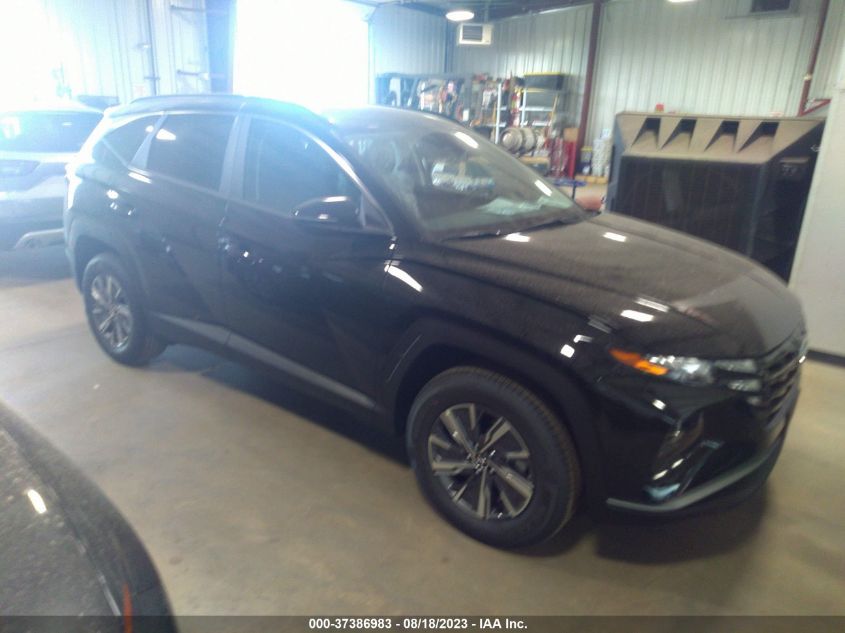 2023 HYUNDAI TUCSON HYBRID BLUE - KM8JBCA14PU135052
