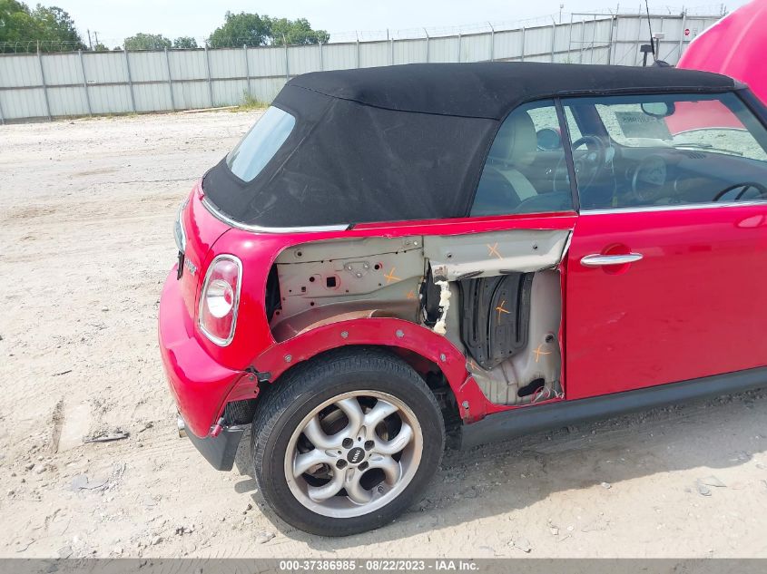 2013 MINI COOPER CONVERTIBLE - WMWZN3C5XDT568937