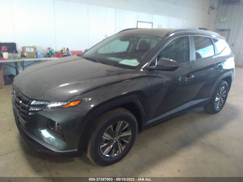 2023 HYUNDAI TUCSON HYBRID BLUE - KM8JBCA1XPU132141