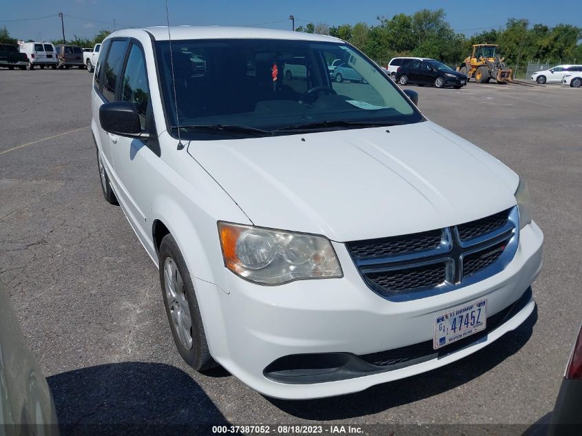 2014 DODGE GRAND CARAVAN SE - 2C4RDGBG7ER428918
