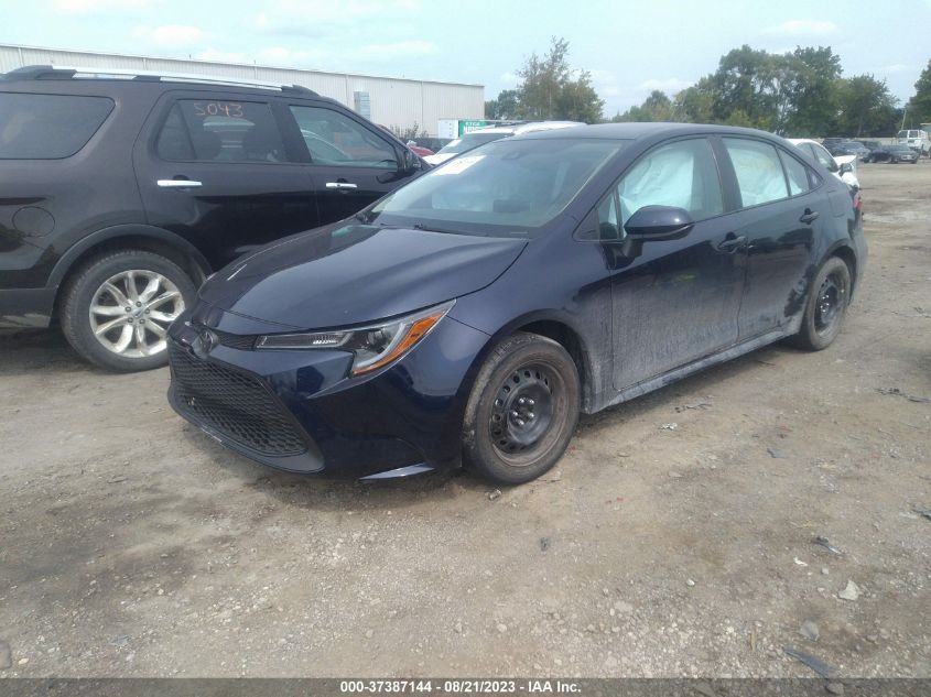 VIN 5YFEPMAE1MP205292 2021 TOYOTA COROLLA LE