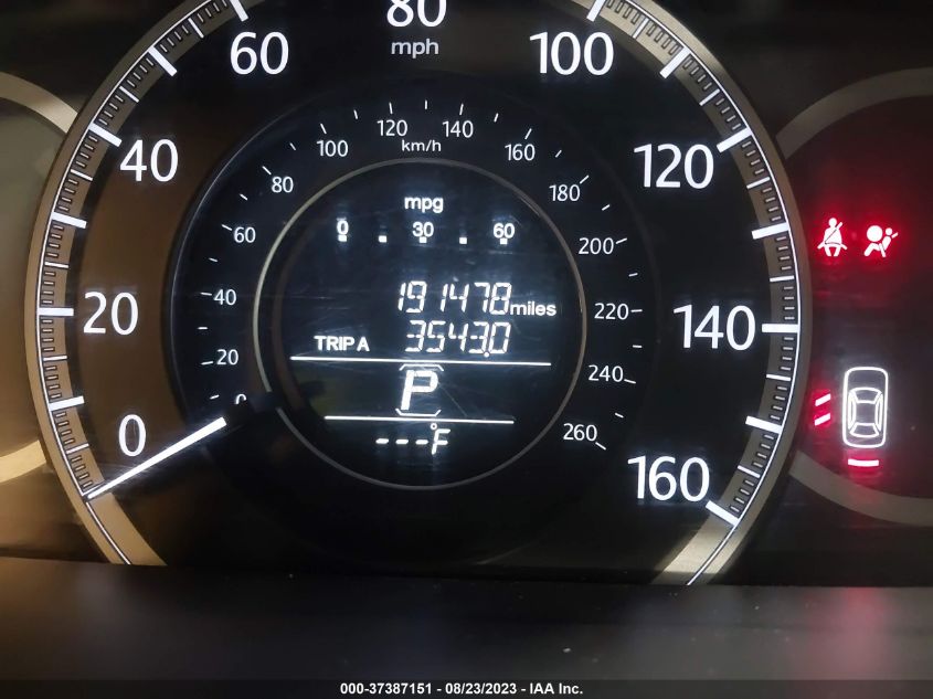 2013 HONDA ACCORD LX - 1HGCR2F38DA260874