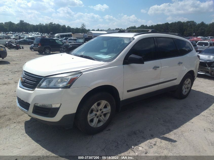 2015 CHEVROLET TRAVERSE LS - 1GNKRFED4FJ236321