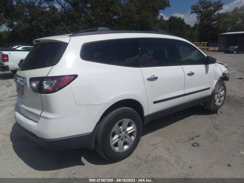 2015 CHEVROLET TRAVERSE LS - 1GNKRFED4FJ236321